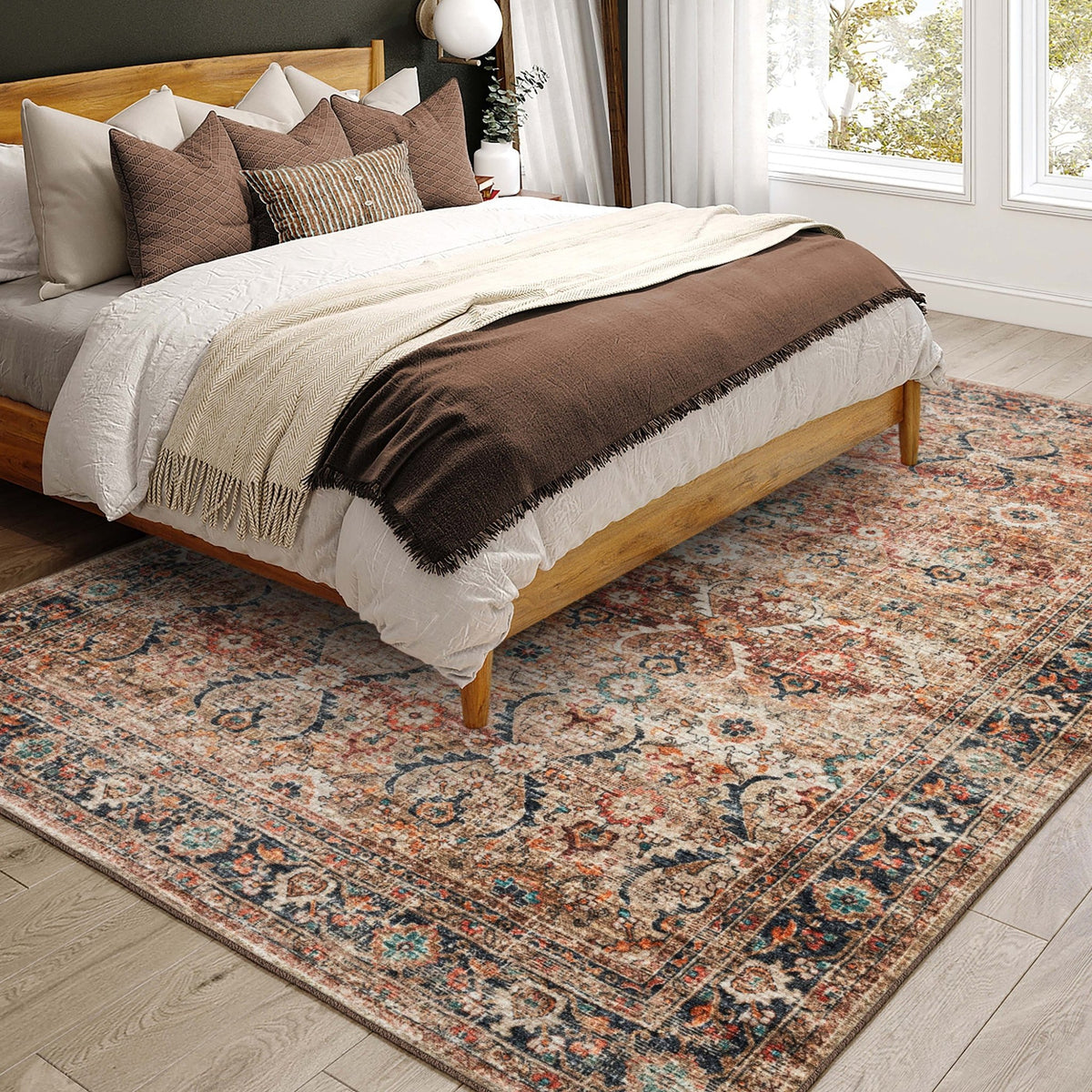 Jericho JC1 Taupe Rug - Rug & Home