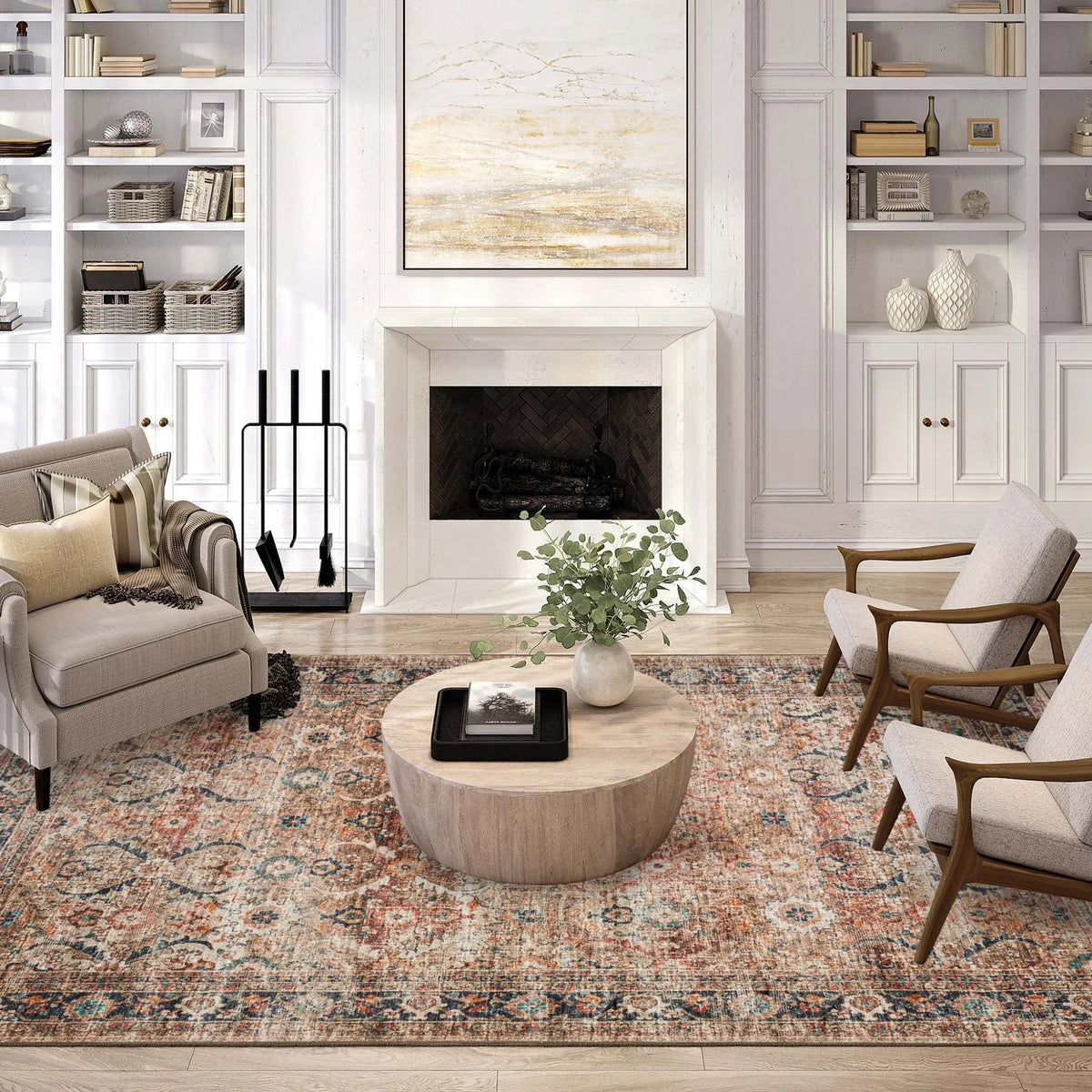 Jericho JC1 Taupe Rug - Rug & Home