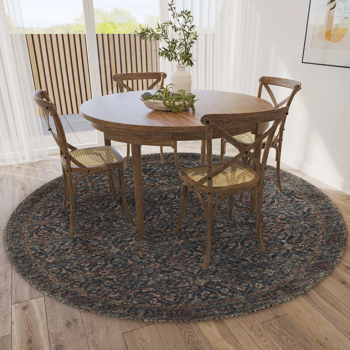 Jericho JC10 Midnight Rug - Rug & Home