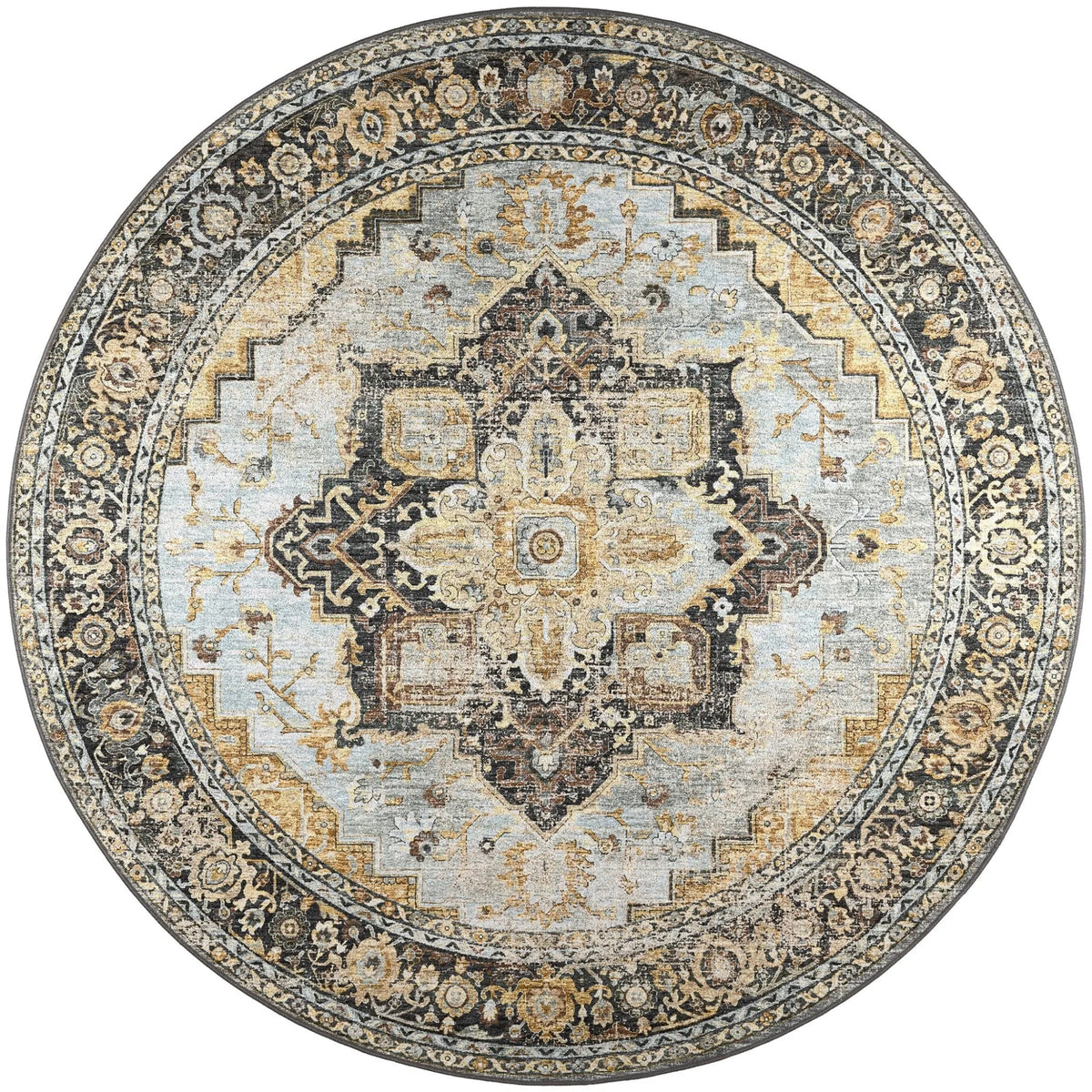 Jericho JC2 Pewter Rug - Rug & Home