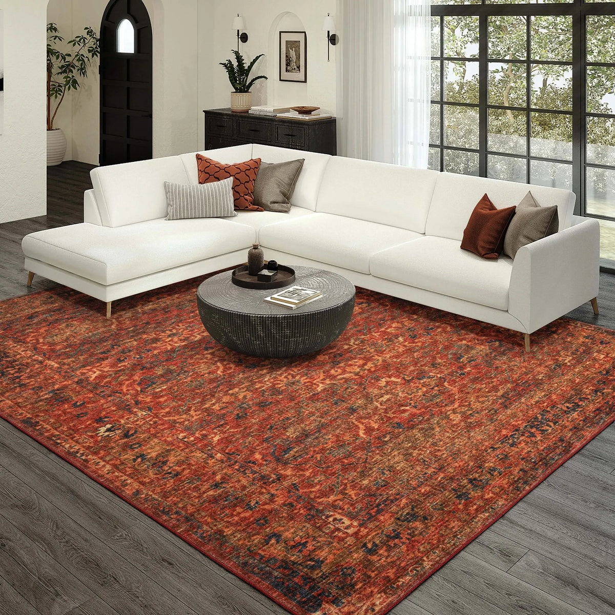 Jericho JC3 Nutmeg Rug - Rug & Home