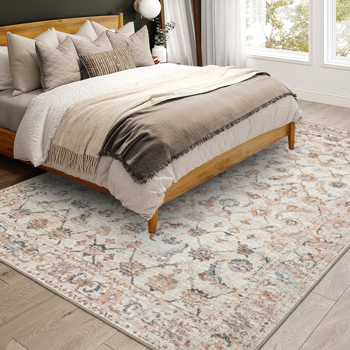 Jericho JC4 Linen Rug - Rug & Home