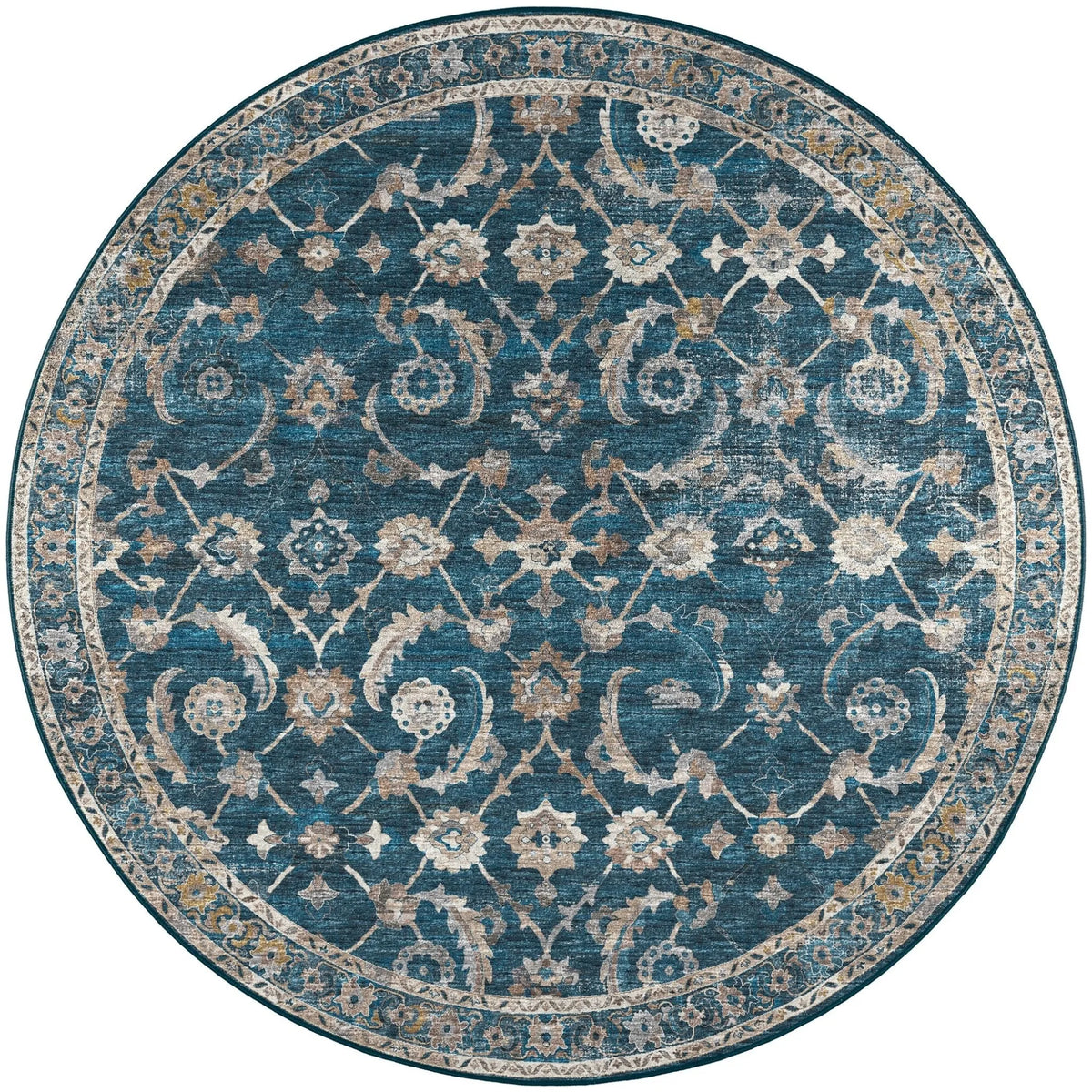 Jericho JC4 Navy Rug - Rug & Home