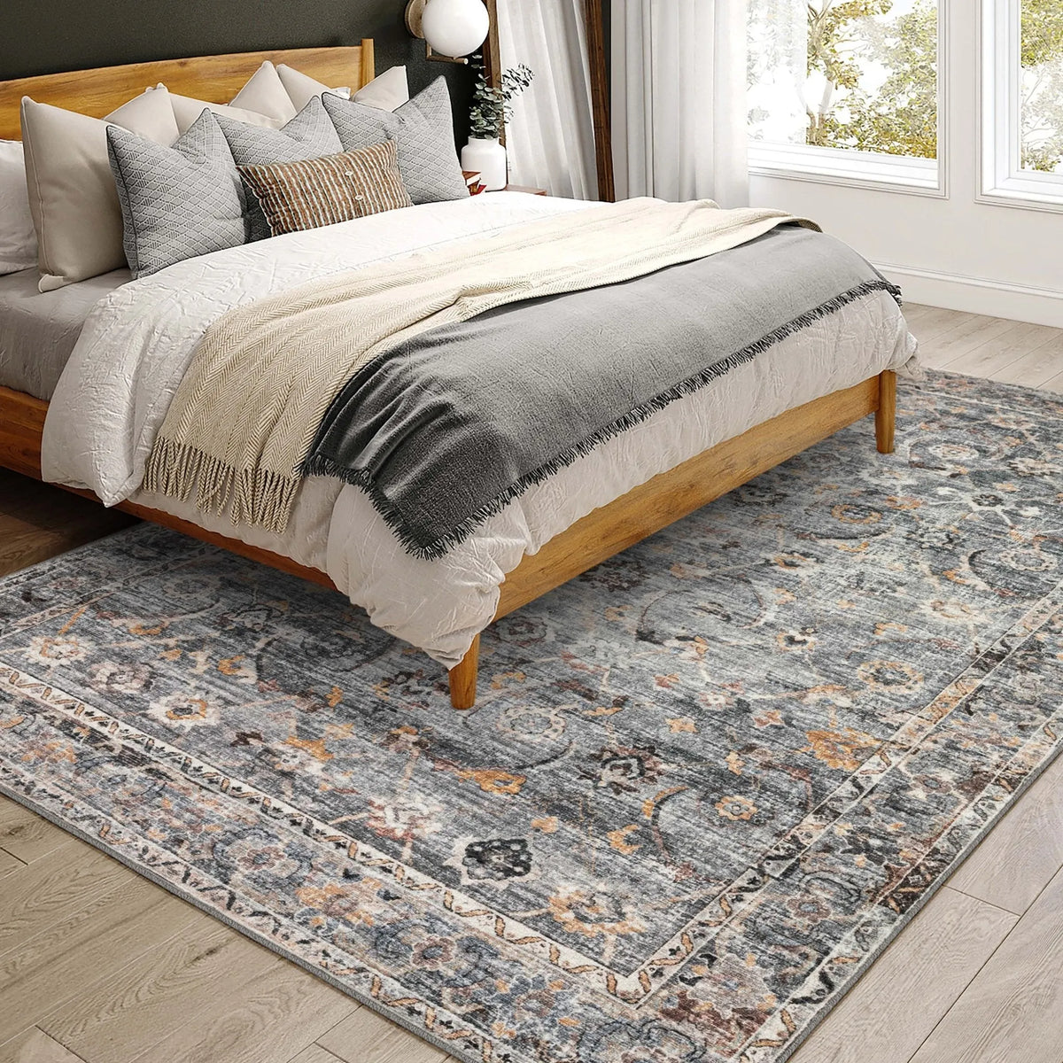 Jericho JC4 Silver Rug
