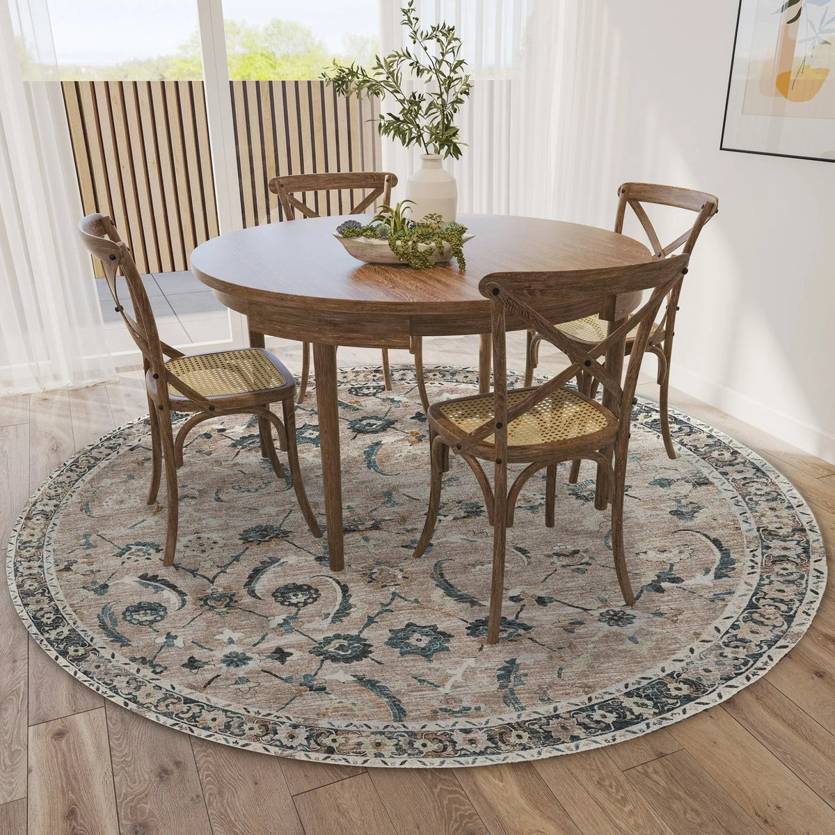 Jericho JC4 Taupe Rug - Rug & Home