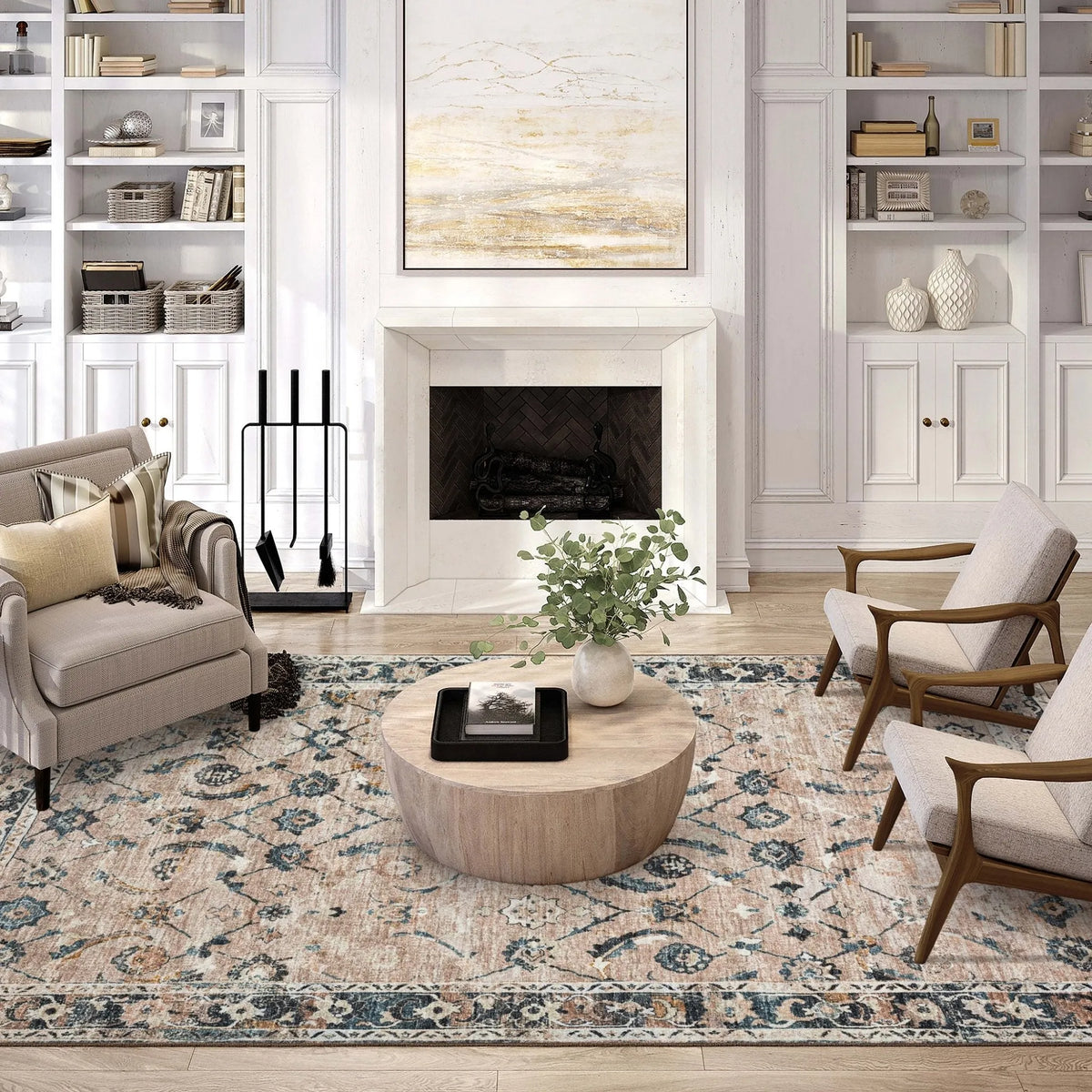 Jericho JC4 Taupe Rug - Rug & Home