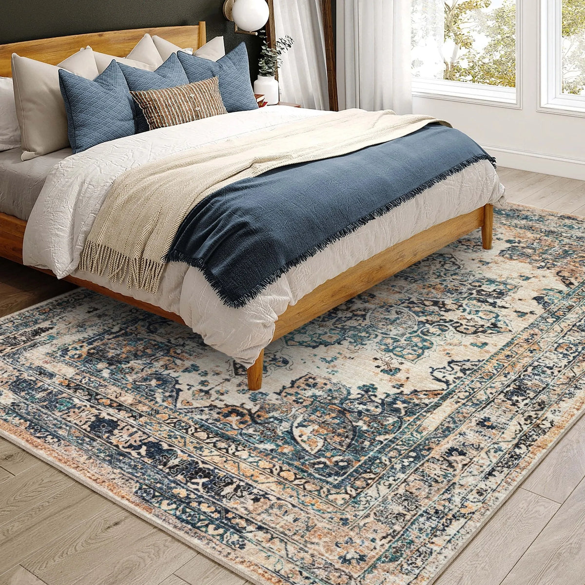 Jericho JC6 Linen Rug - Rug & Home