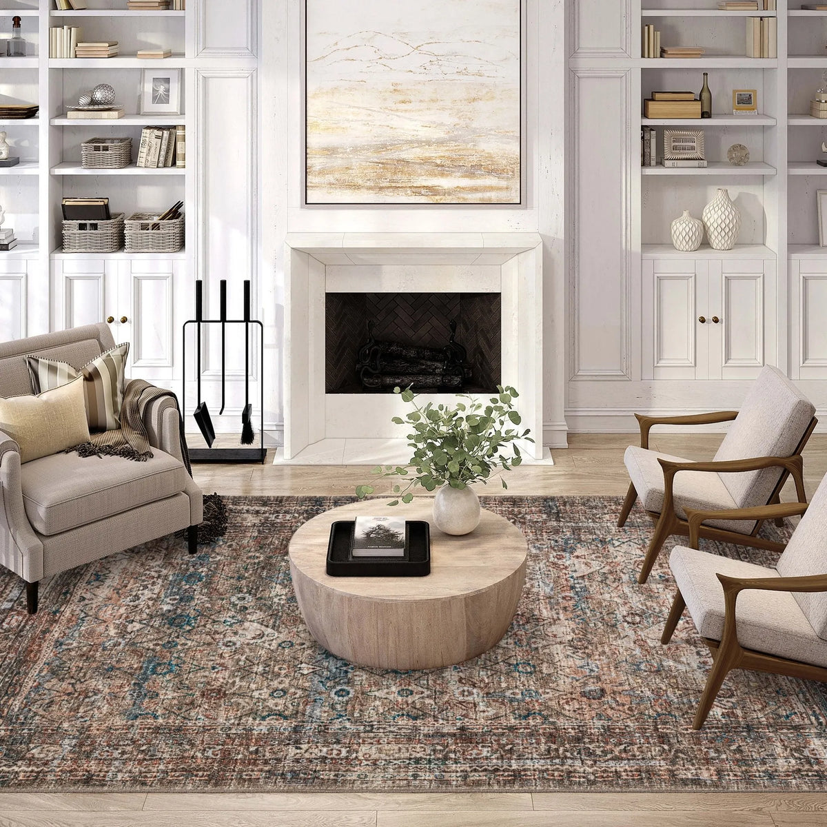 Jericho JC7 Latte Rug - Rug & Home