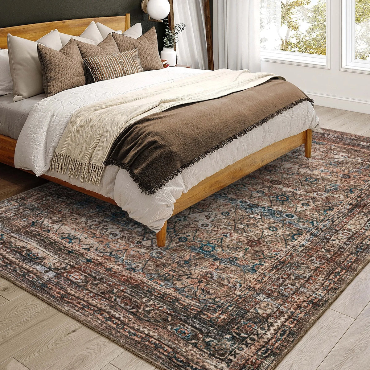 Jericho JC7 Latte Rug - Rug & Home