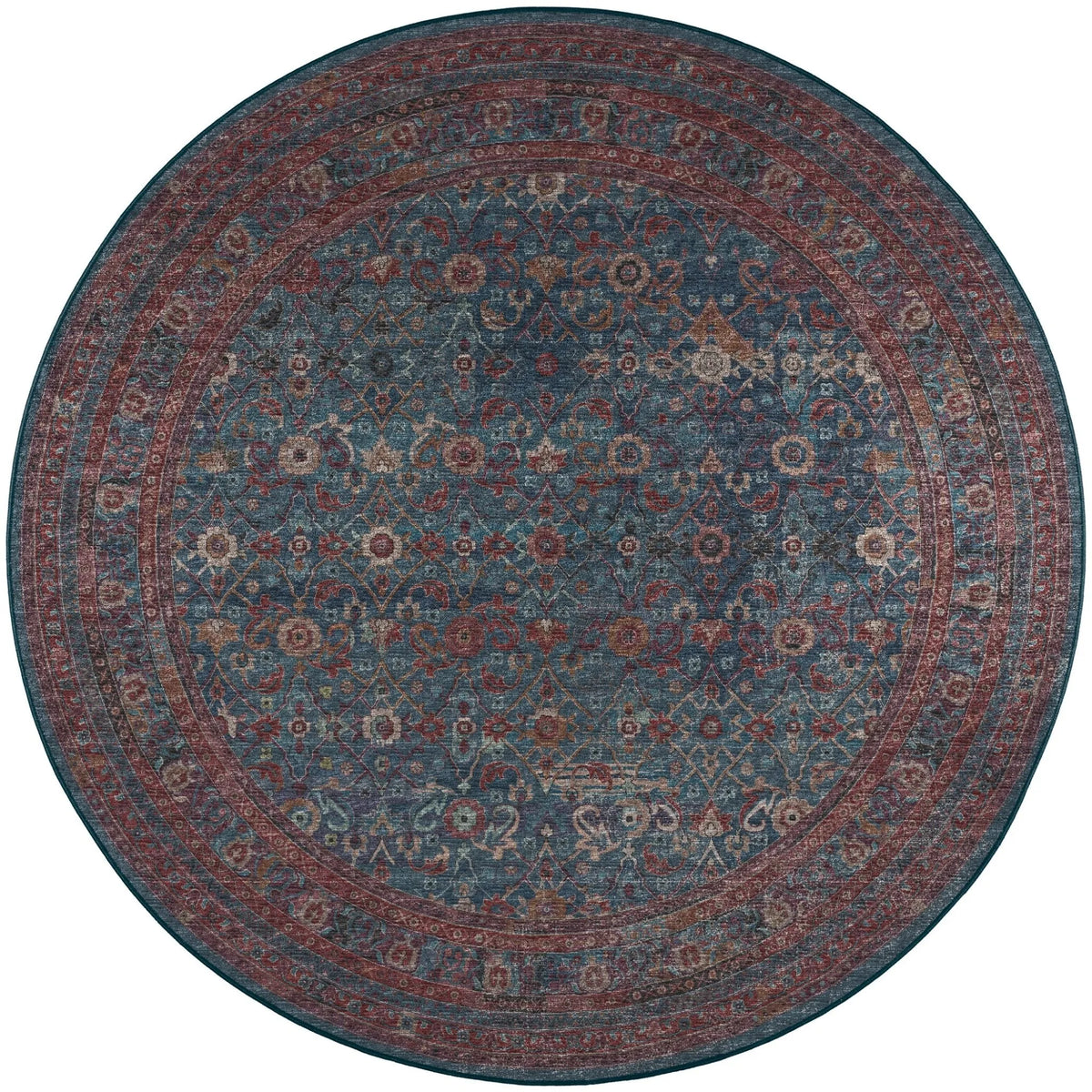 Jericho JC7 Navy Rug - Rug & Home