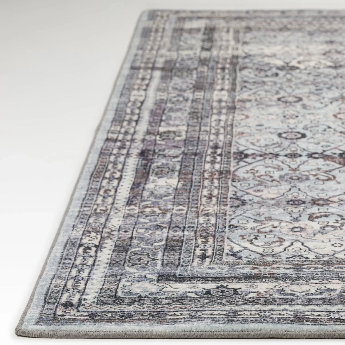 Jericho JC7 Pewter Rug