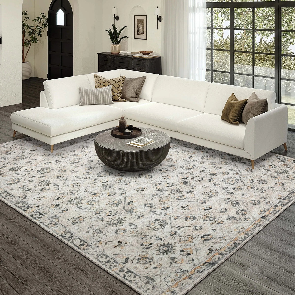 Jericho JC8 Mink Rug - Rug & Home