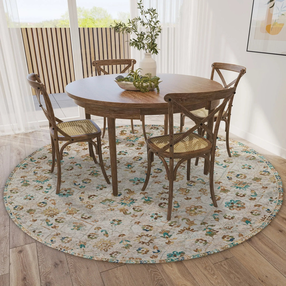 Jericho JC8 Parchment Rug - Rug & Home