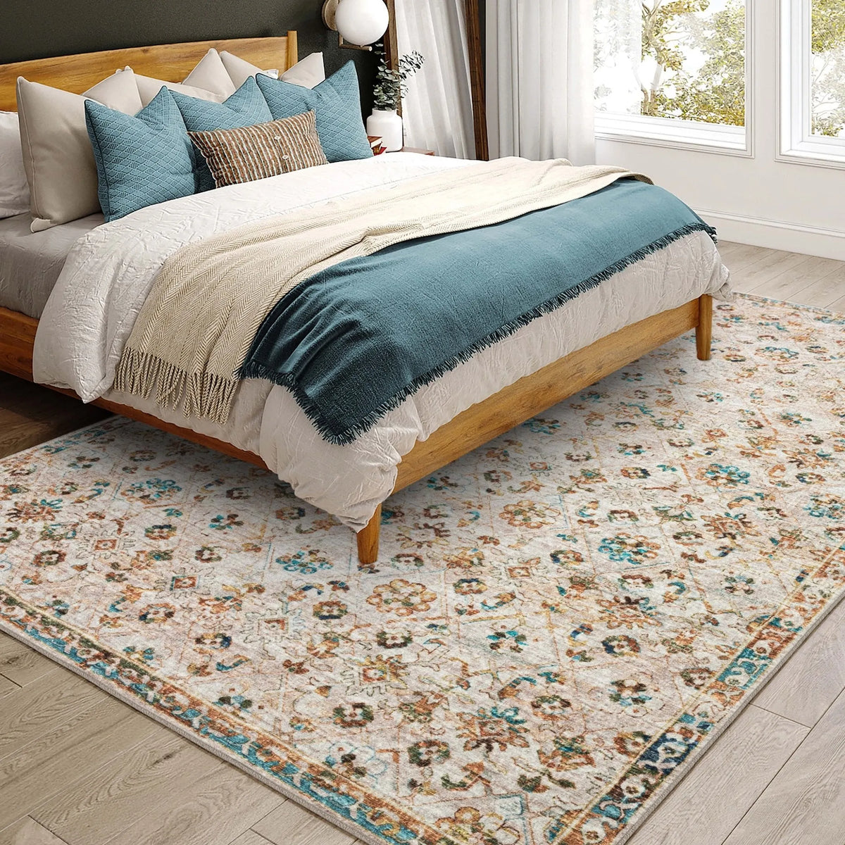 Jericho JC8 Parchment Rug - Rug & Home