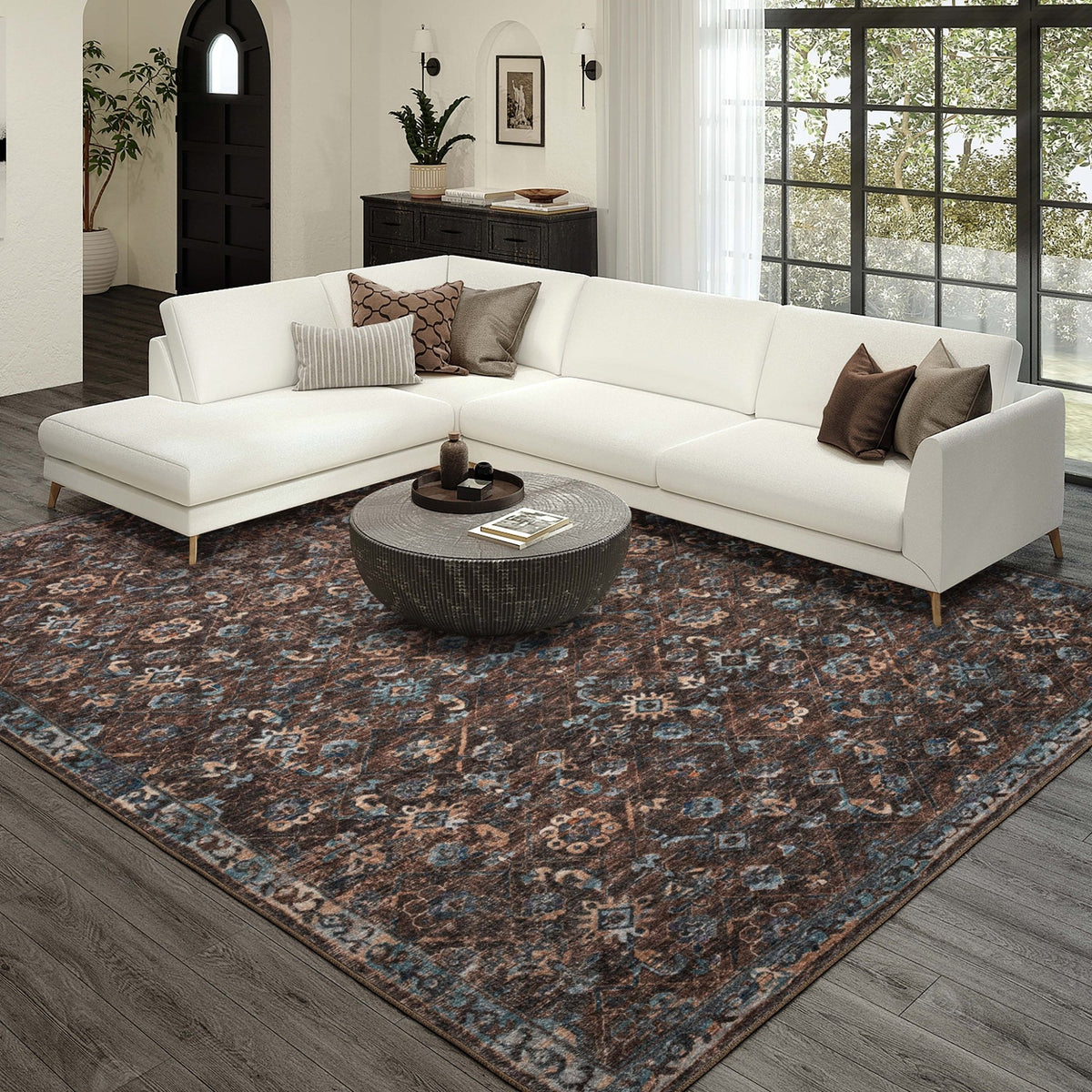 Jericho JC8 Sable Rug - Rug & Home