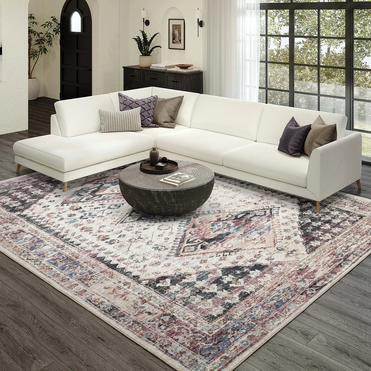 Jericho JC9 Pearl Rug - Rug & Home