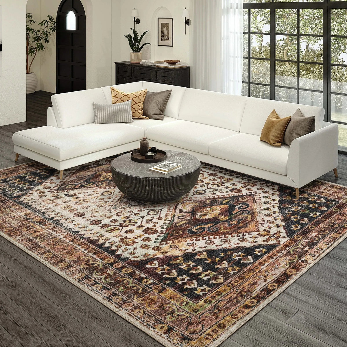 Jericho JC9 Putty Rug - Rug & Home