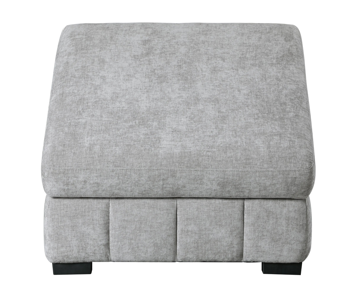 Ritchie Storage Ottoman Pewter