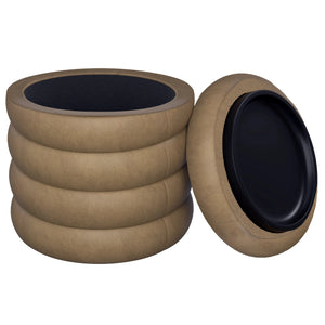 Zuri Storage Ottoman Mocha