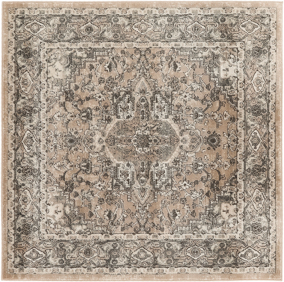 Quarry QUA05 Beige Grey Rug