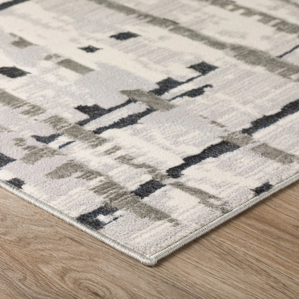 Karma KM4 Grey Rug - Rug & Home