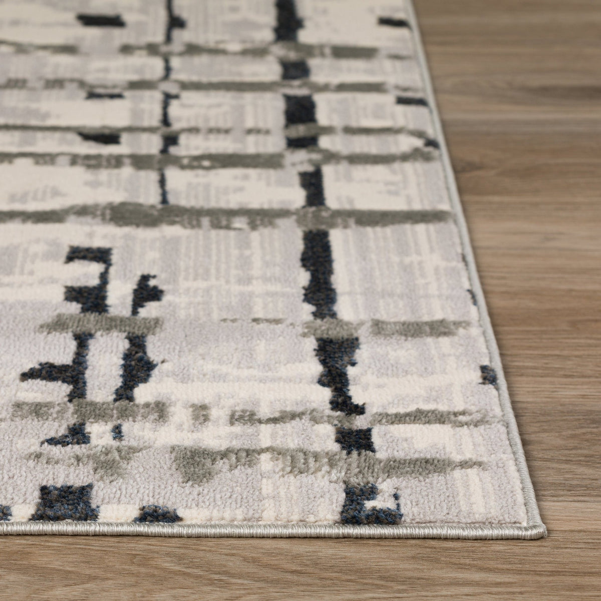 Karma KM4 Grey Rug - Rug & Home