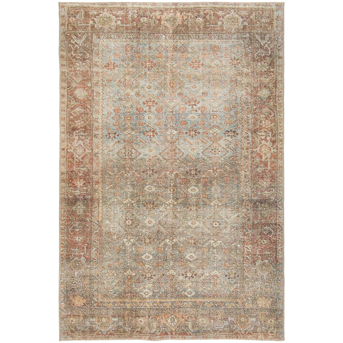 Kars KA1 Mocha Rug - Rug & Home