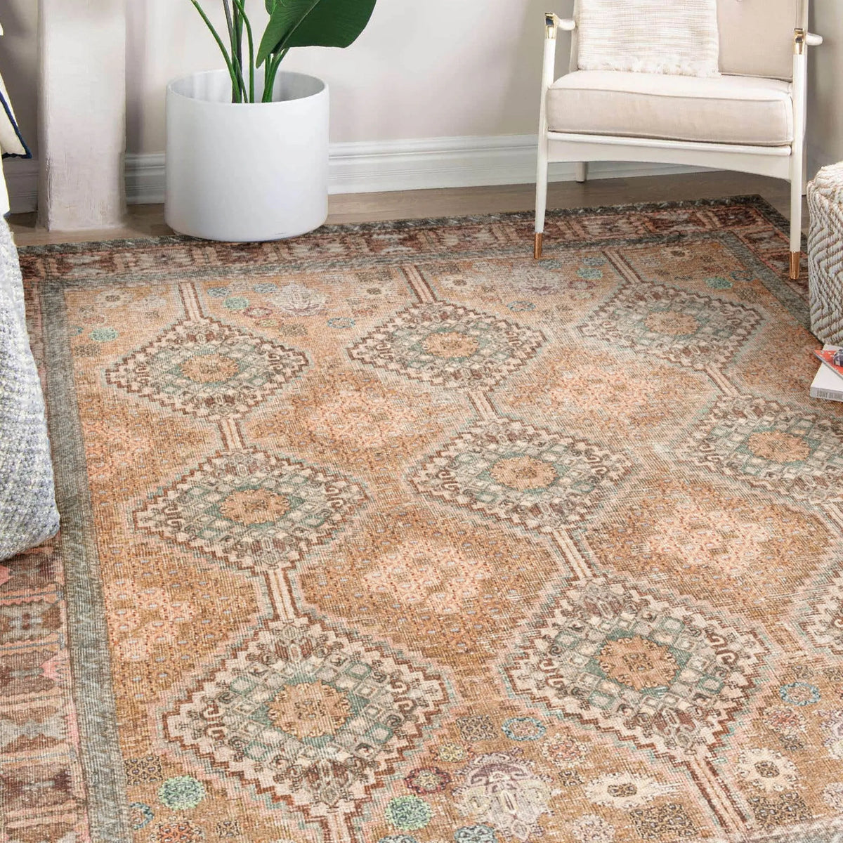 Kars KA10 Taupe Rug - Rug & Home