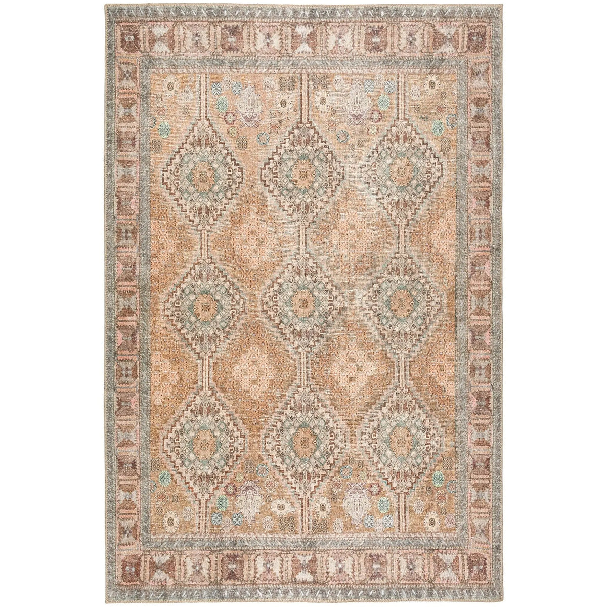 Kars KA10 Taupe Rug - Rug & Home