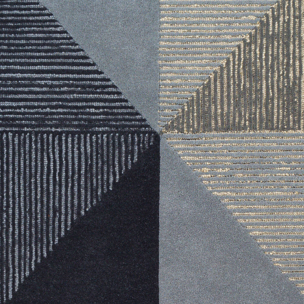 Kennedy KDY-3031 Charcoal / Denim Rug