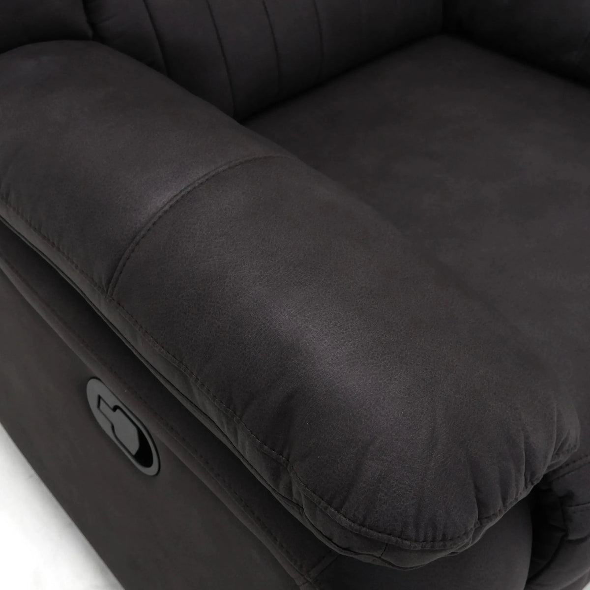Navaro Reclining Sofa Black Licorice