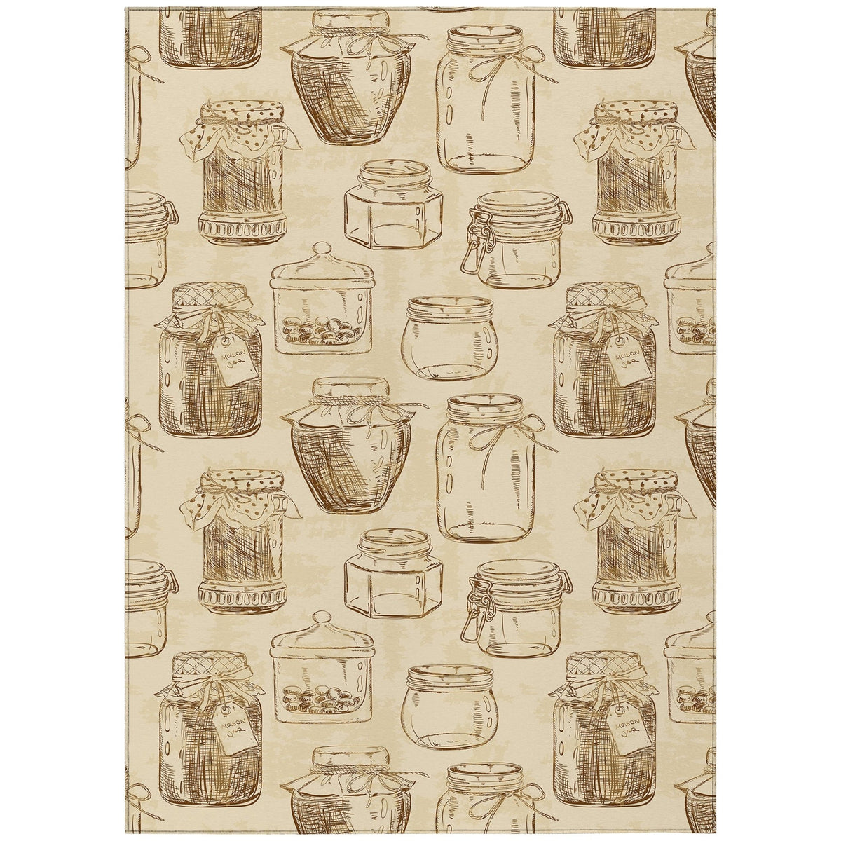 Kendall KE18 Parchment Rug - Rug & Home