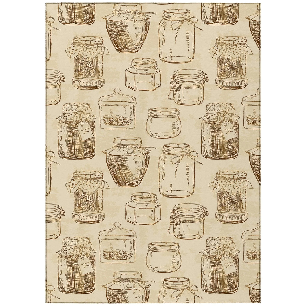 Kendall KE18 Parchment Rug - Rug & Home