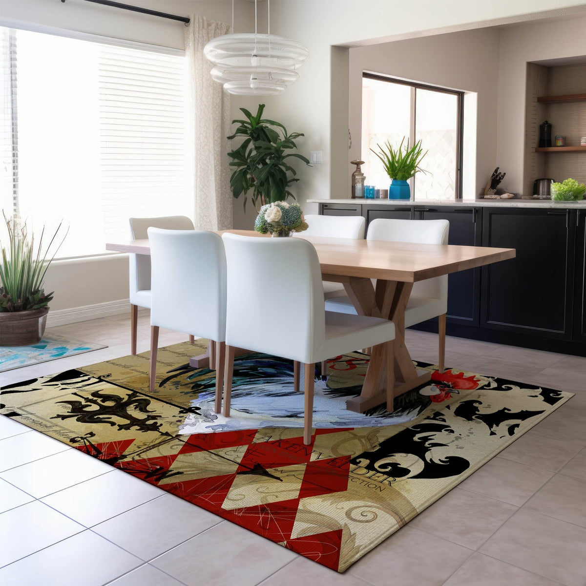 Kendall KE3 Khaki Rug - Rug & Home