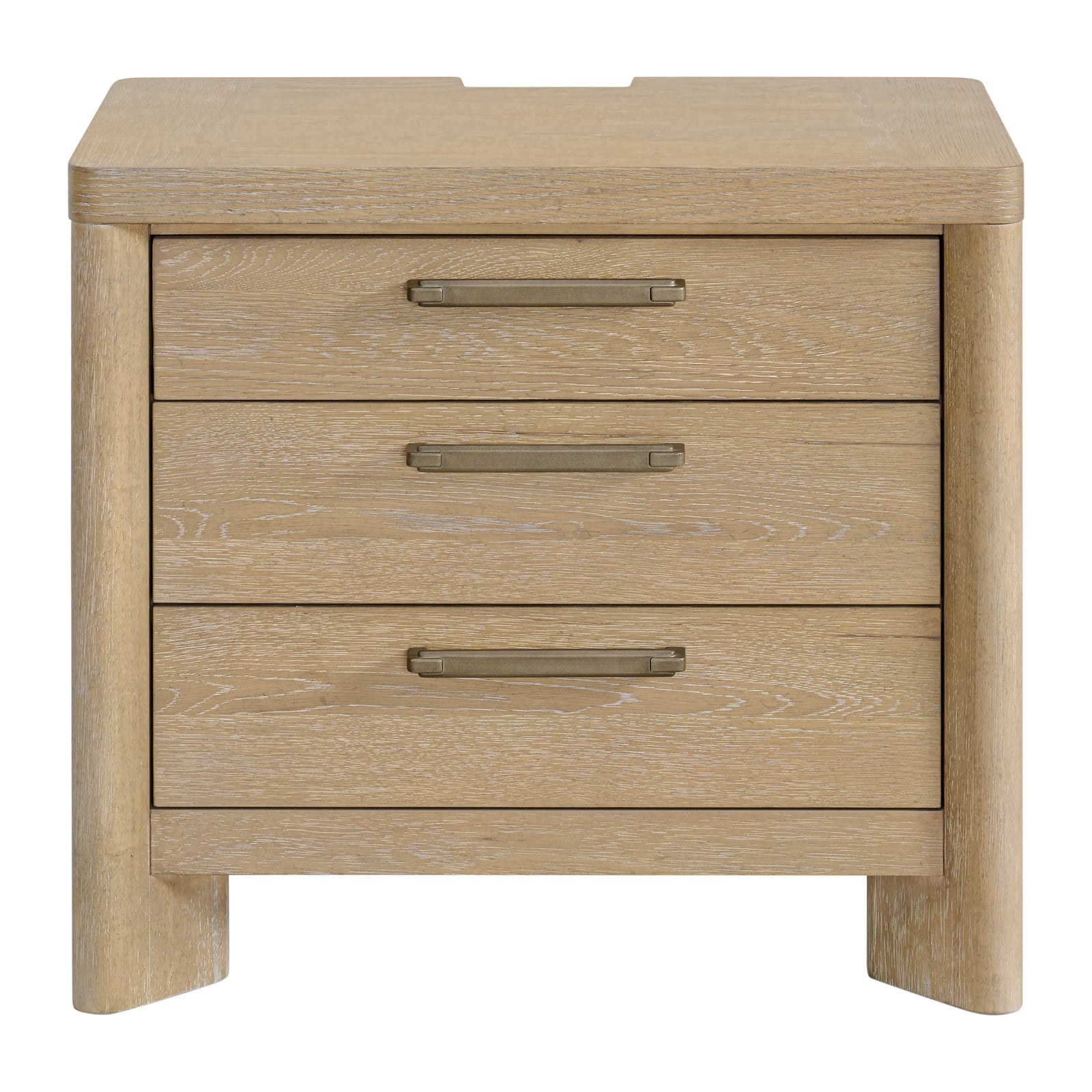 Pacific Grove 3-Drawer Nightstand Sand Dune