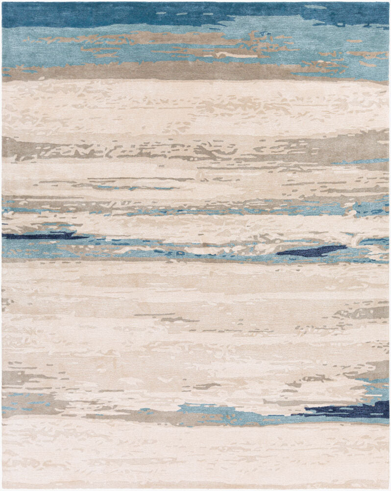 Kavita KVT-2306 Deep Teal / Gray Rug