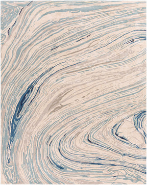 Kavita KVT-2308 Deep Teal / Gray Rug