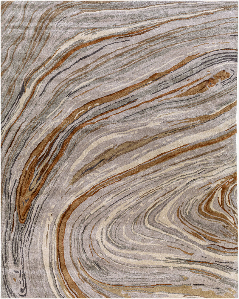 Kavita KVT-2311 Camel / Charcoal Rug