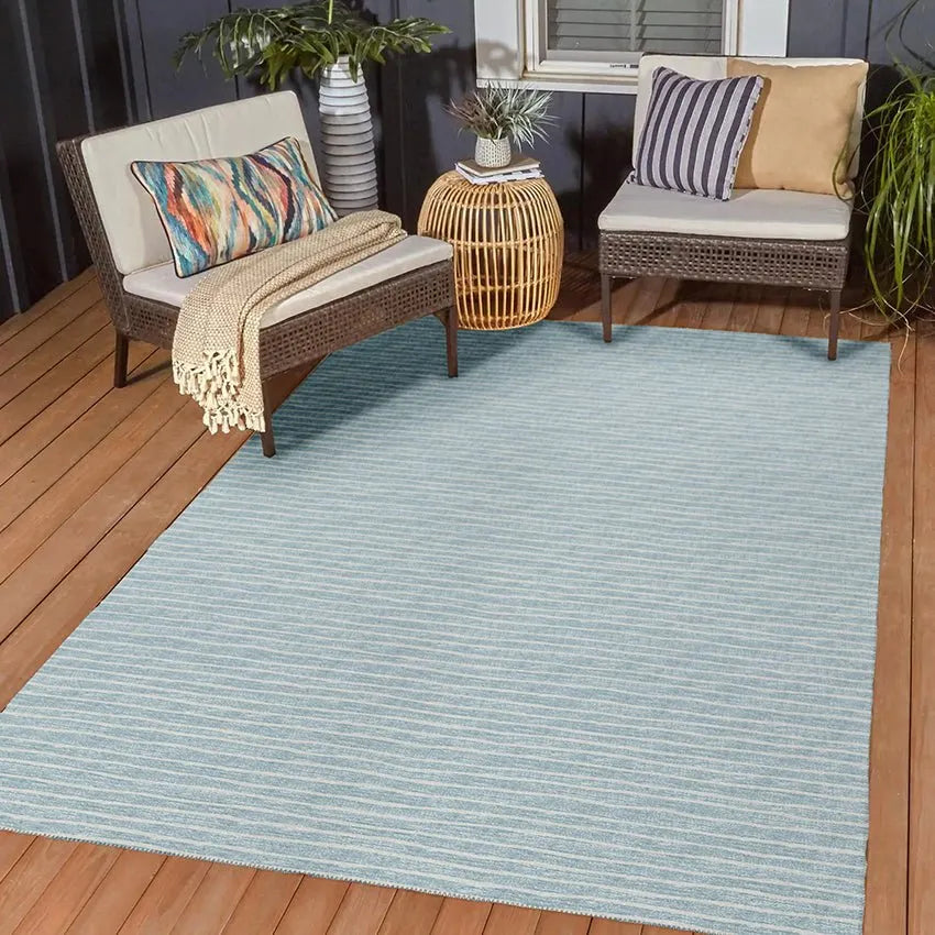 Laidley LA1 Sky Blue Rug - Rug & Home