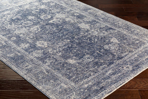 Lincoln LIC-2303 Denim / Light Beige Rug
