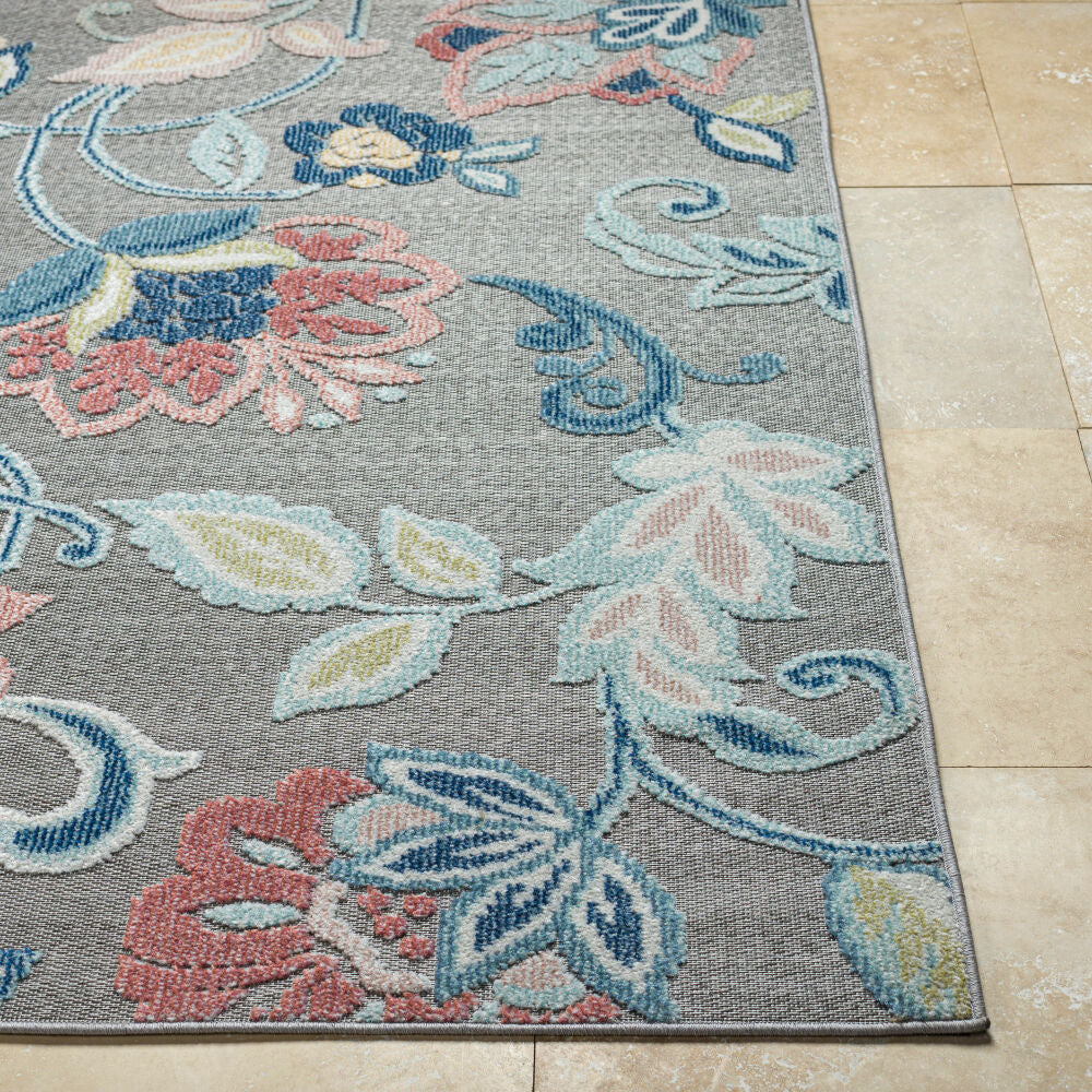 Lakeside LKD-2313 Blue / Cream Rug