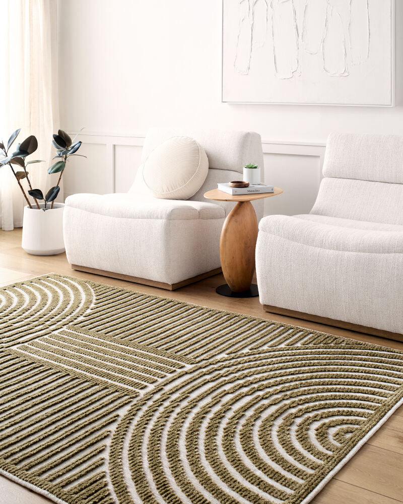 Lyna LYA-2328 Beige / Brown Rug