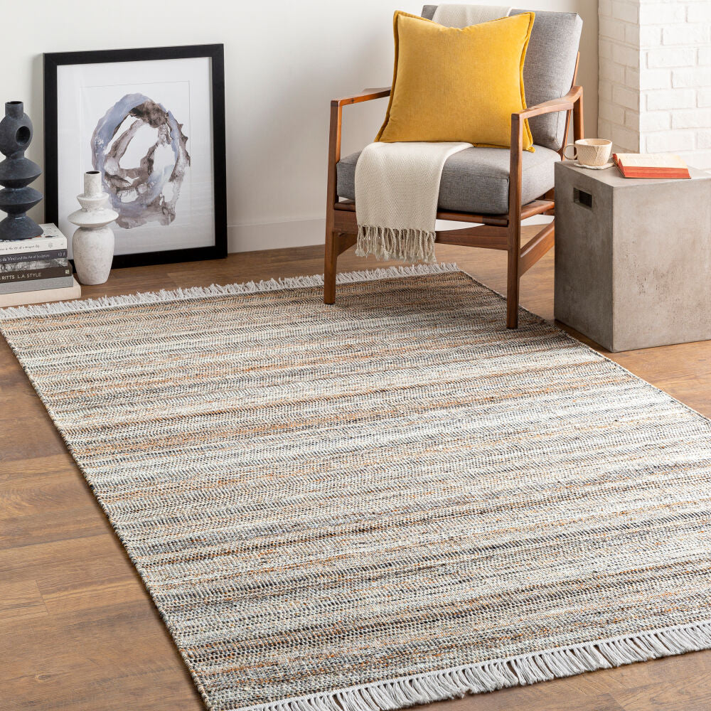 Lily LYI-2302 Caramel / Charcoal Rug
