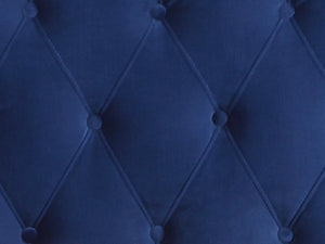 Amelia Upholstered Bed Navy