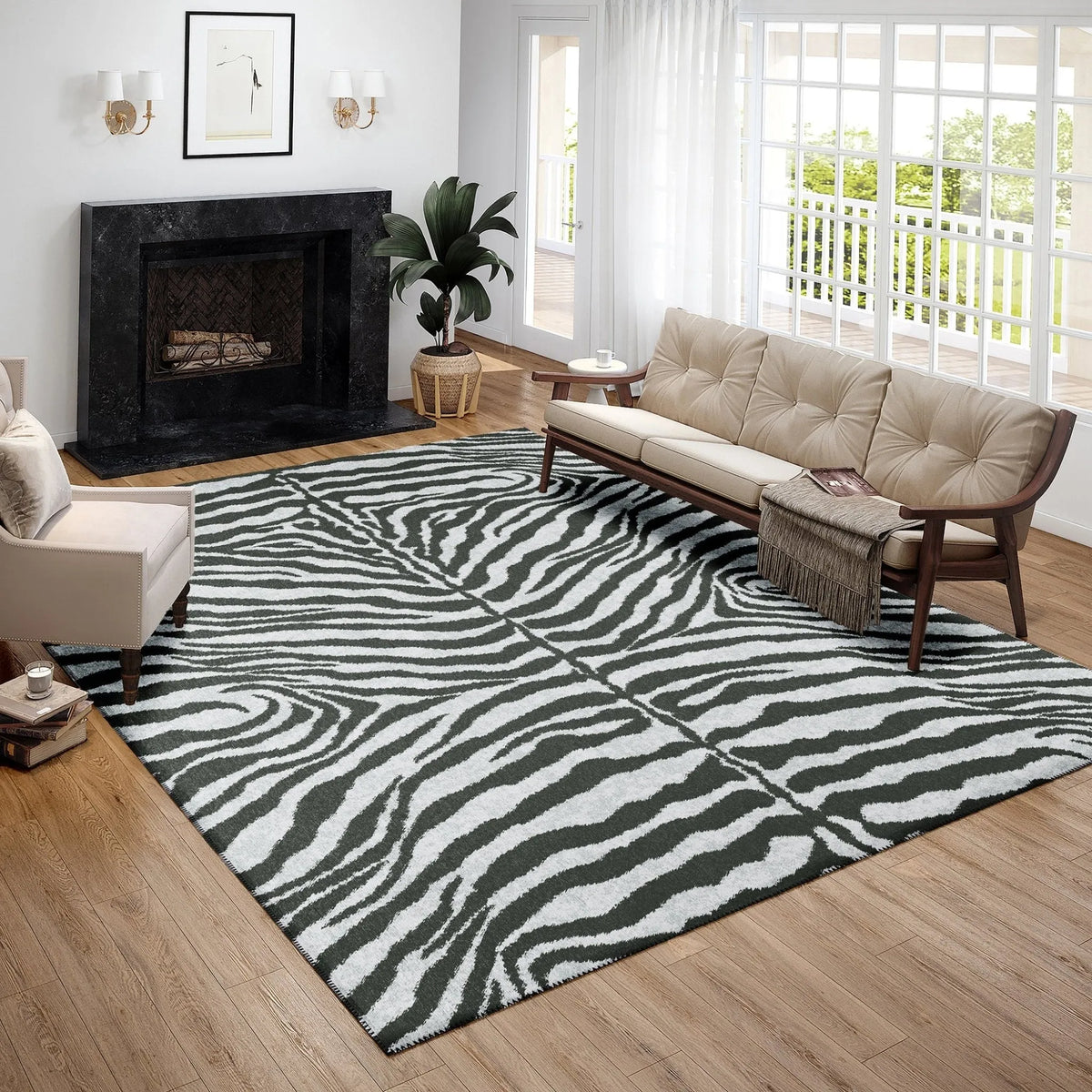 Mali ML1 Flannel Rug - Rug & Home