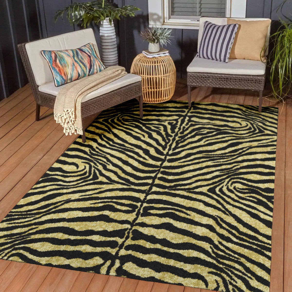 Mali ML1 Gold Rug - Rug & Home