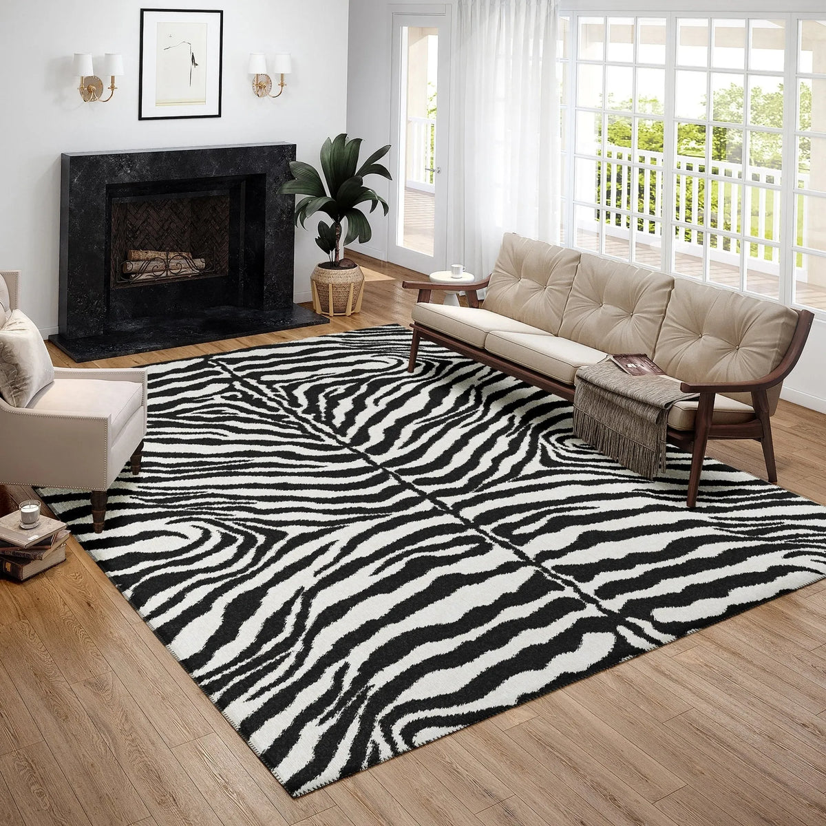 Mali ML1 Ivory Rug - Rug & Home