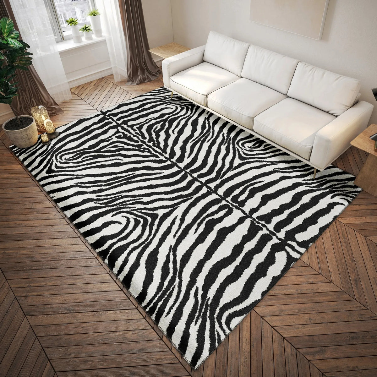 Mali ML1 Ivory Rug - Rug & Home