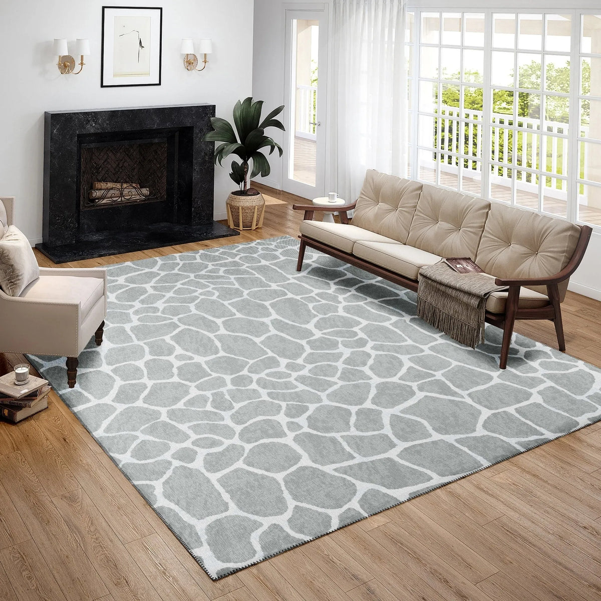 Mali ML4 Flannel Rug - Rug & Home