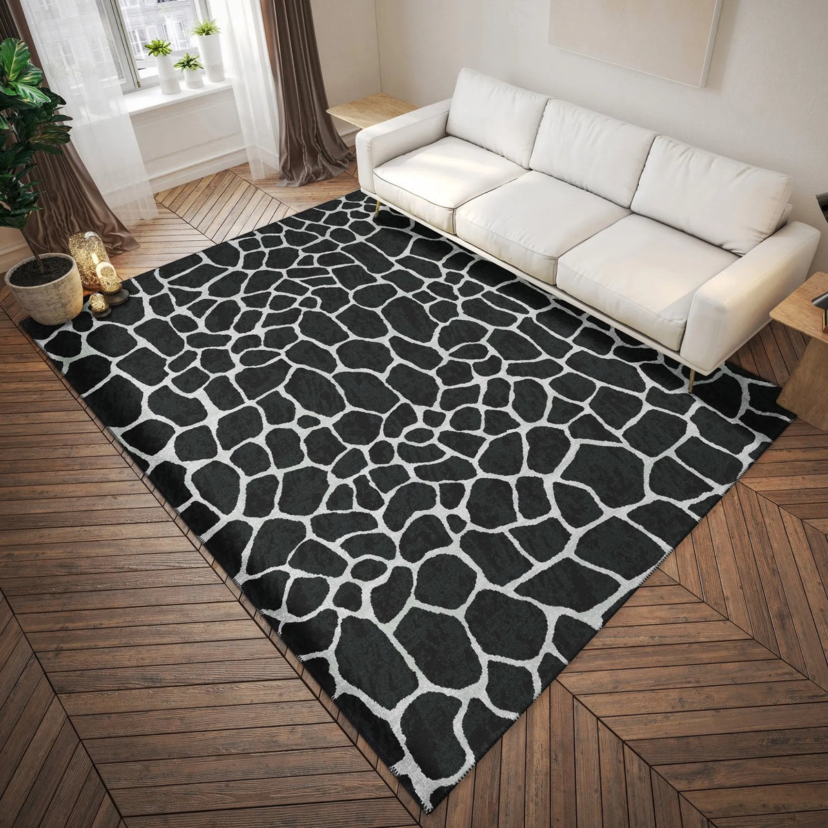 Mali ML4 Midnight Rug - Rug & Home